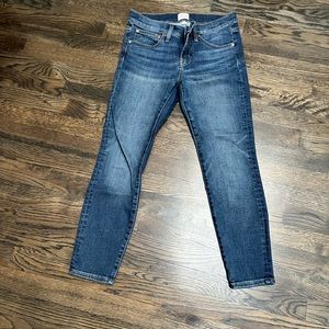 J Crew 8” toothpick Jean 26P